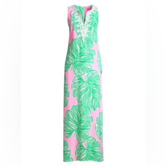 fitted lace wedding dress Lilly Pulitzer Womens Raina Maxi Dress Multi Via Sunny Sunflowers XXS One  Size at Amazon Women's Clothing store main image 1